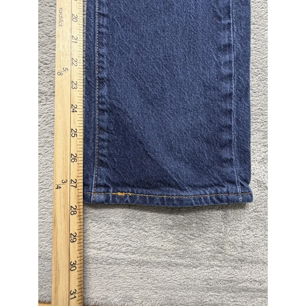 Levi's 505 Jeans Mens Measured 31x28 Denim Straight Leg‎ Regular Fit 00505-3037